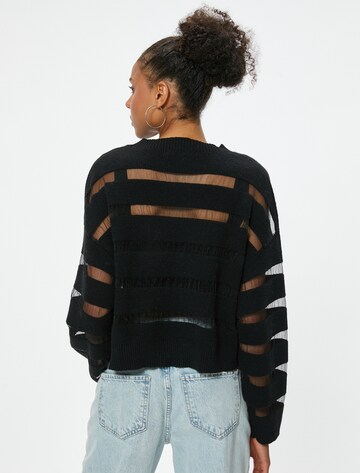 Koton Pullover in Schwarz