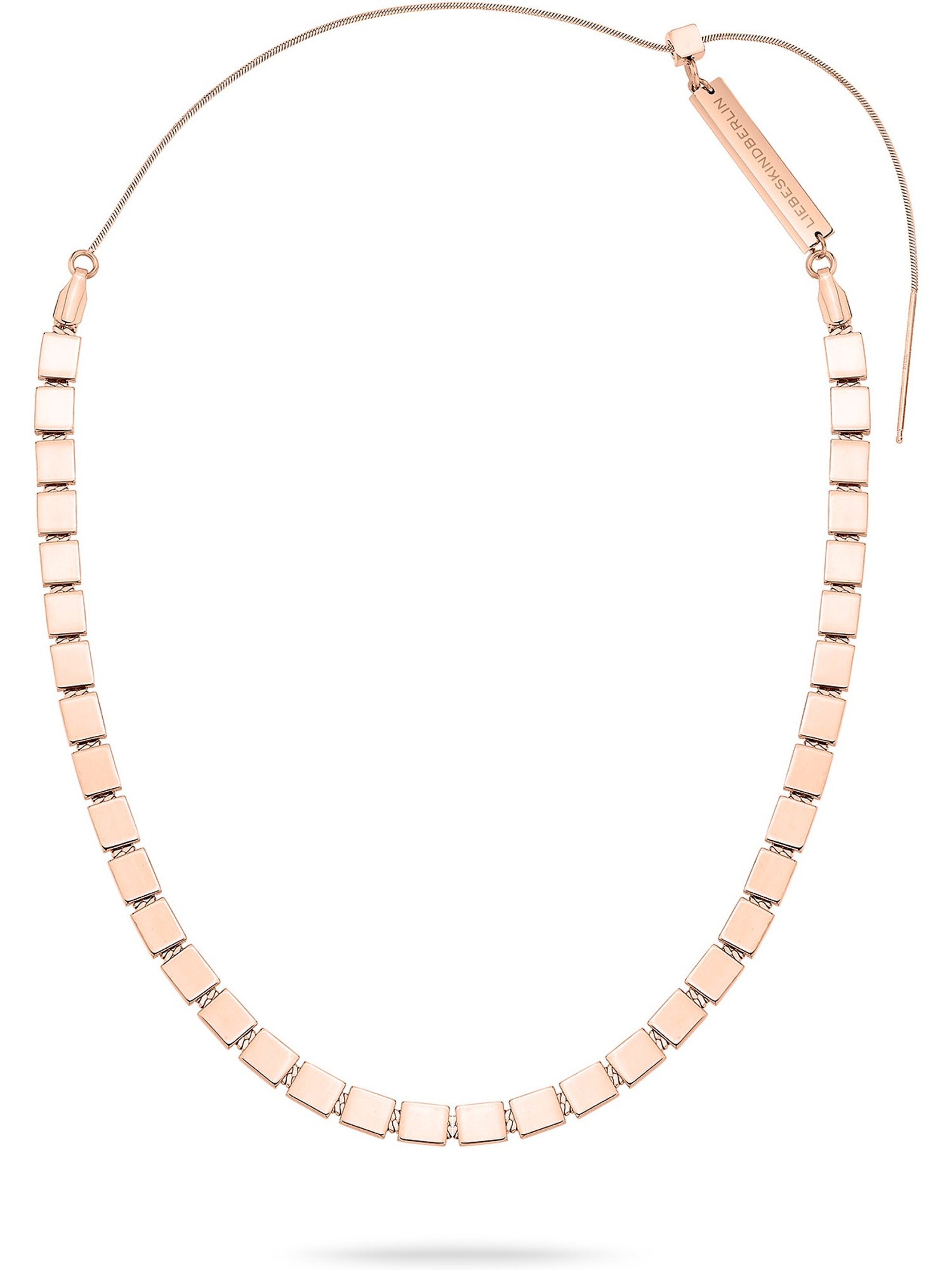Liebeskind Berlin Necklace in Pink: front