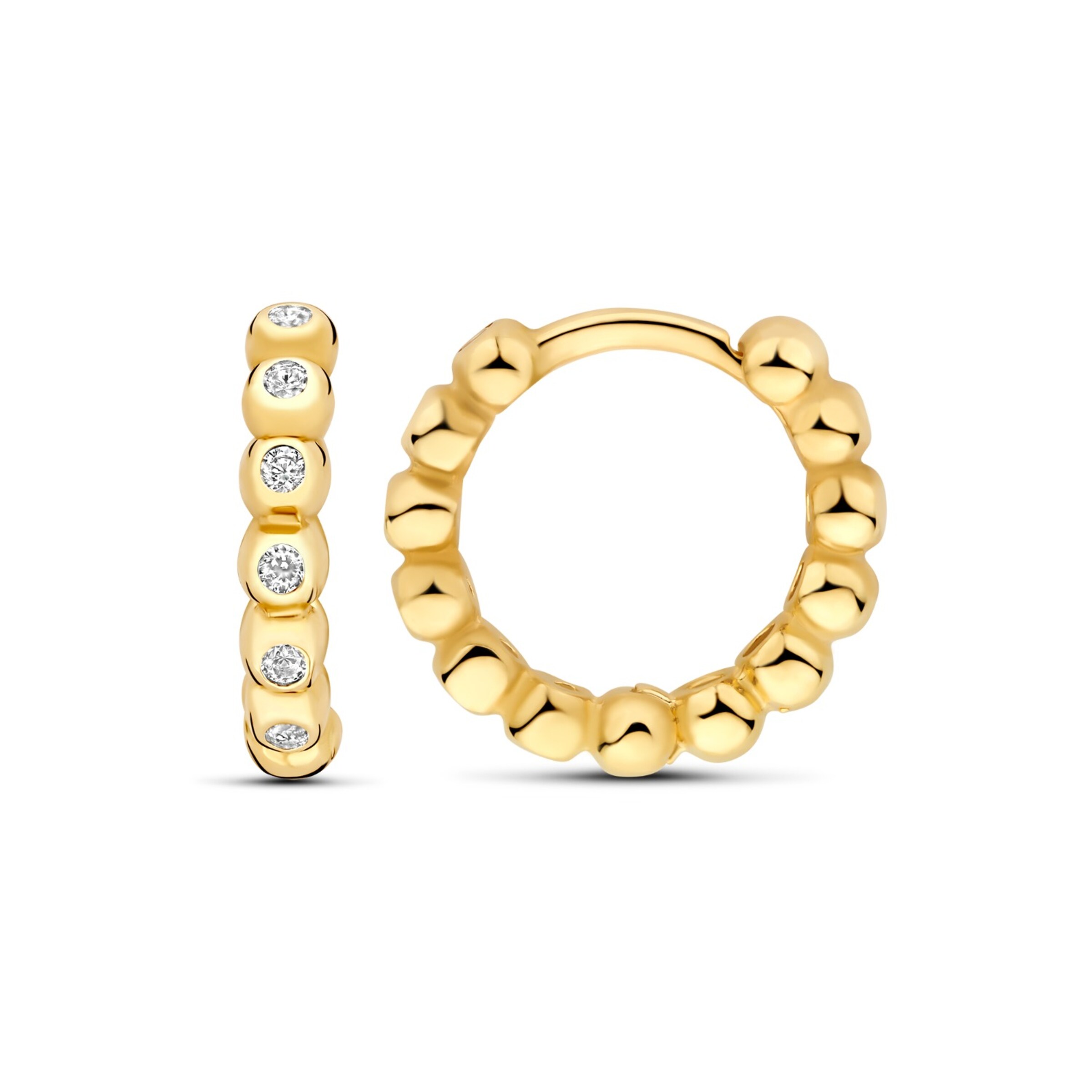 Beloro Jewels Earrings in Gold