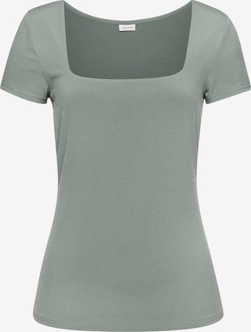 žalia LASCANA Marškinėliai: priekis