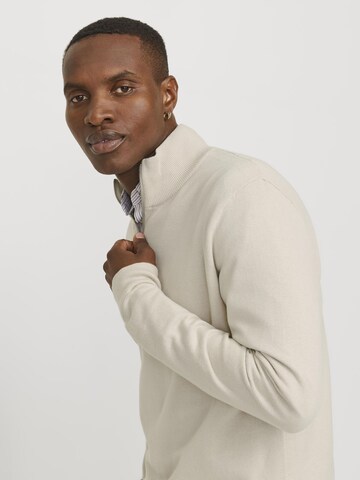 JACK & JONES Pullover in Beige