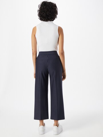 ESPRIT Loose fit Pleated Pants 'Punto di Roma' in Blue