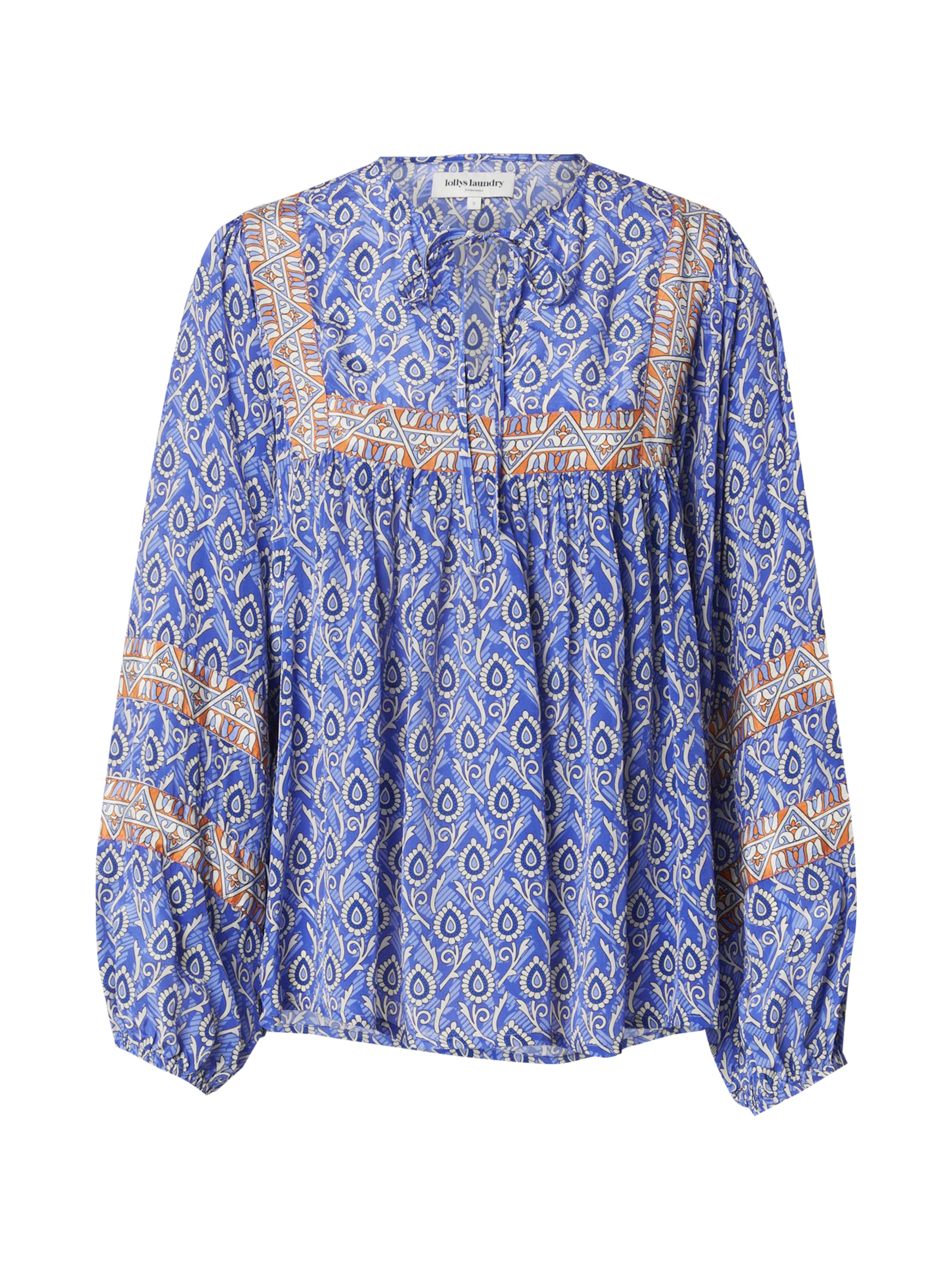 Bluză 'Teel' de la Lollys Laundry pe albastru: față