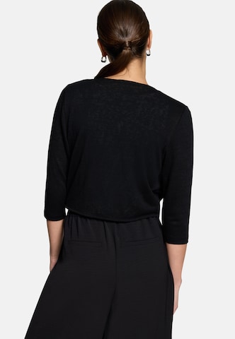 zero Zip-Up Hoodie in Black