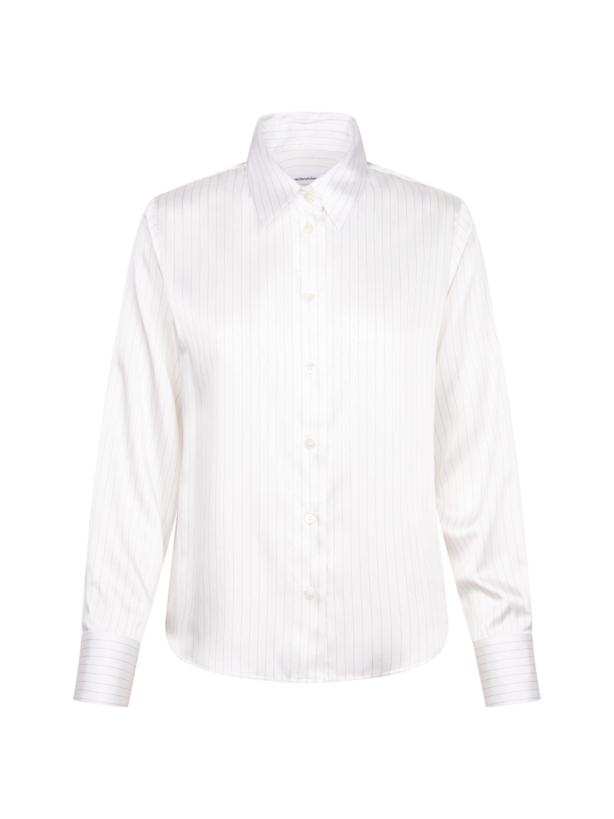 SEIDENSTICKER Blouse 'September Drop 252' in Wit: voorkant