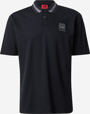 T-Shirt 'Dodac_RB' HUGO en noir : devant