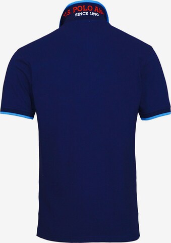 U.S. POLO ASSN. Poloshirt 'Fashion' in Blau