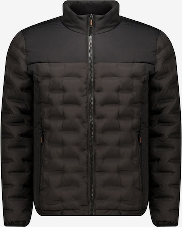 Deeluxe Tussenjas 'Nick' in Zwart: voorkant