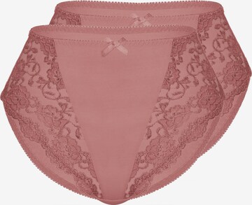 Slip 'CLASSIC LACE' sassa en rose : devant