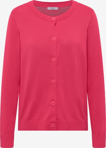 CECIL Strickjacke in Rot: Vorderseite
