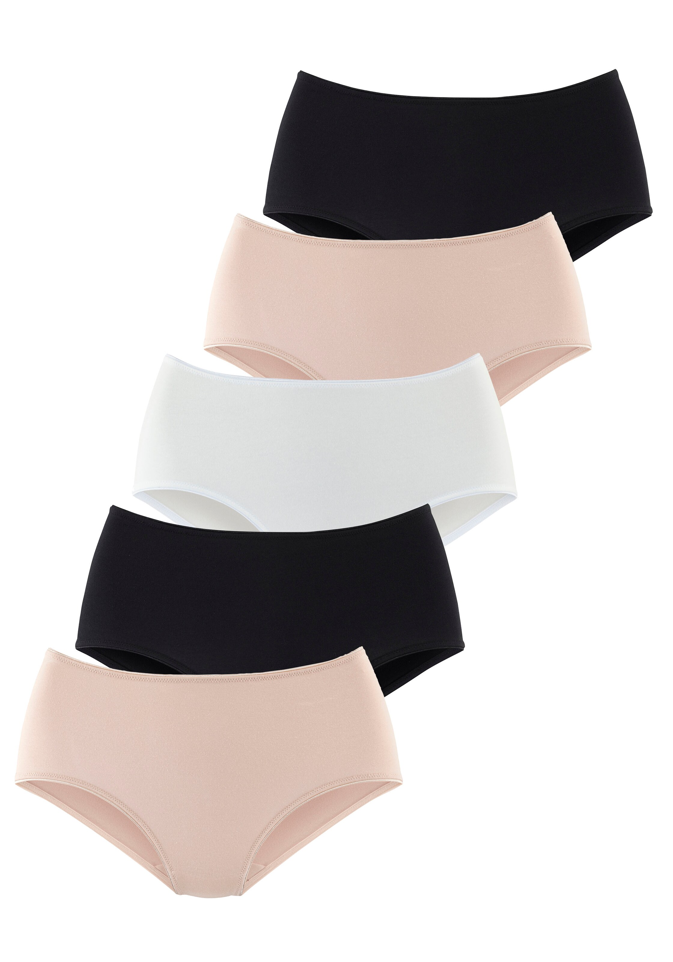 smėlio LASCANA Moteriškos kelnaitės: priekis