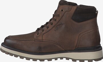 s.Oliver Lace-up boots in Brown