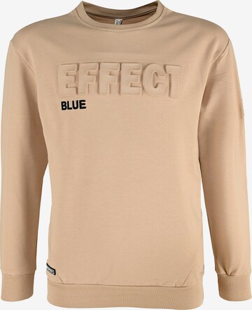 BLUE EFFECT Sweatshirt in Beige: front