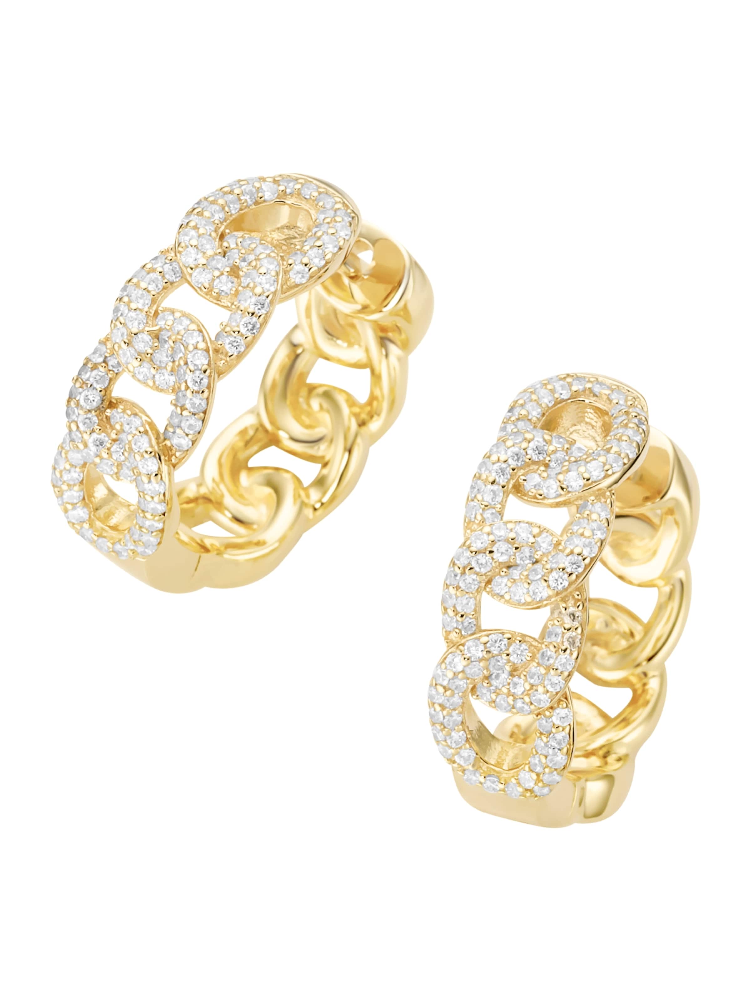 Giorgio Martello Milano - Pendientes en oro: frente