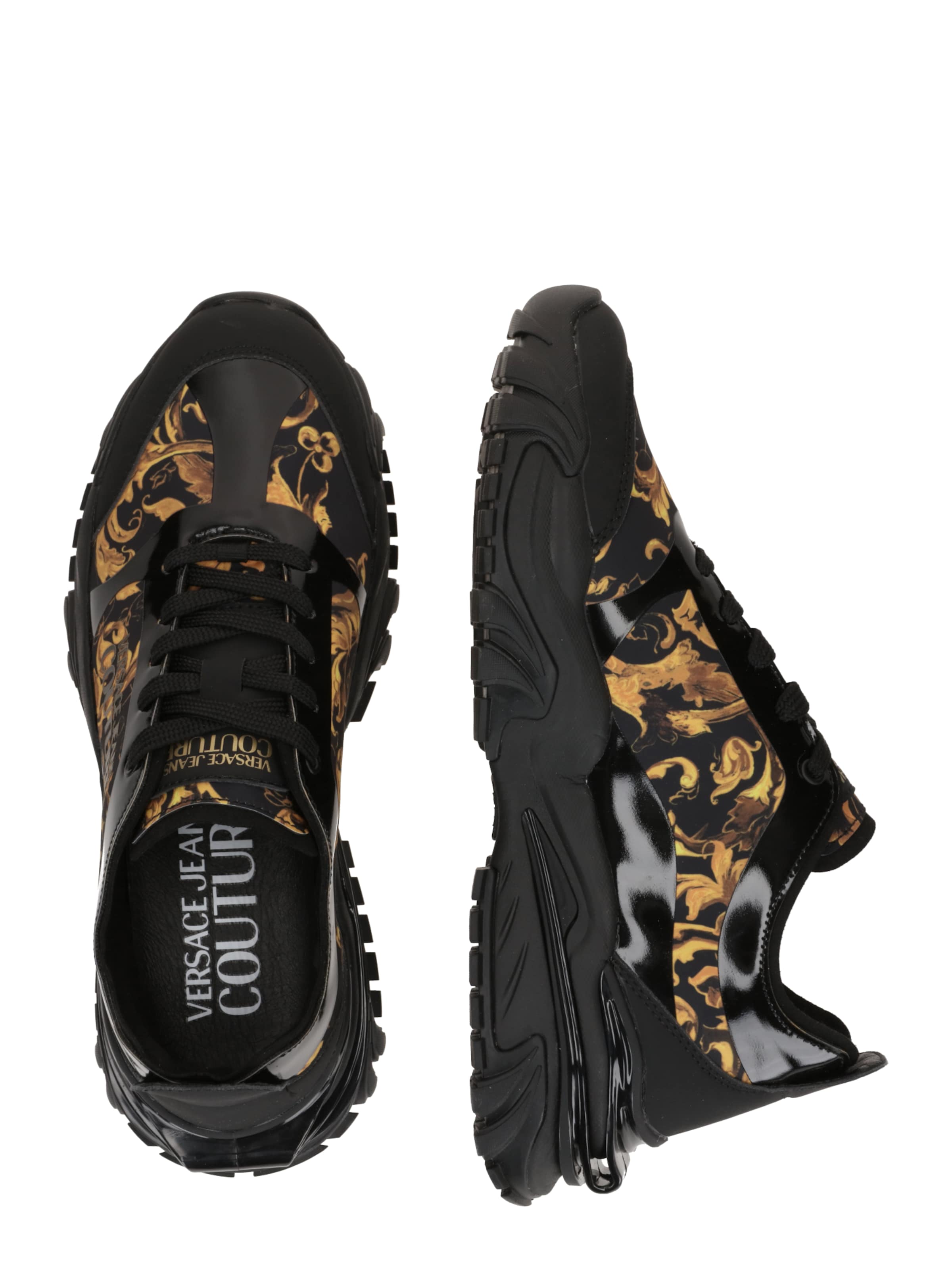 Versace Jeans Couture Низкие кроссовки в Черный