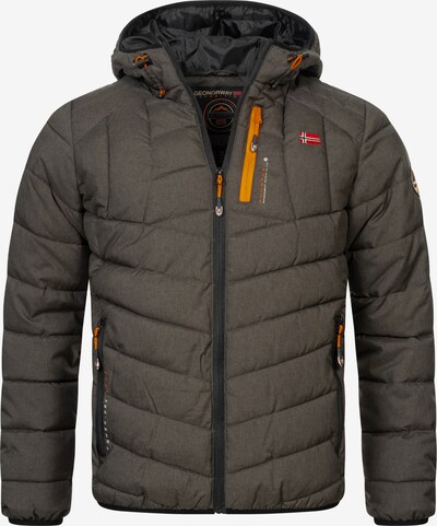 Geo Norway Winterjacke in dunkelgrau, Produktansicht