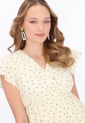 Robe d’été MYMO en jaune