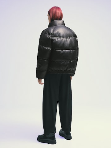 Bershka Téli dzseki - fekete