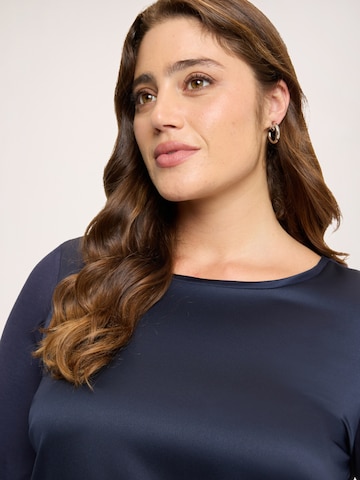 T-shirt Fiorella Rubino en bleu