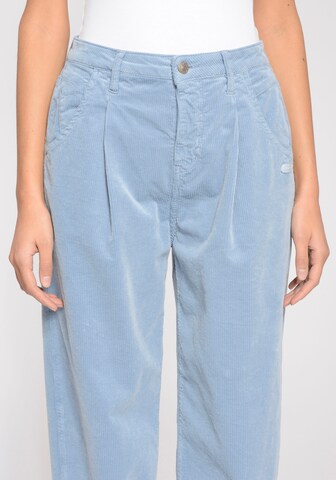 Gang Loose fit Pleat-Front Pants in Blue