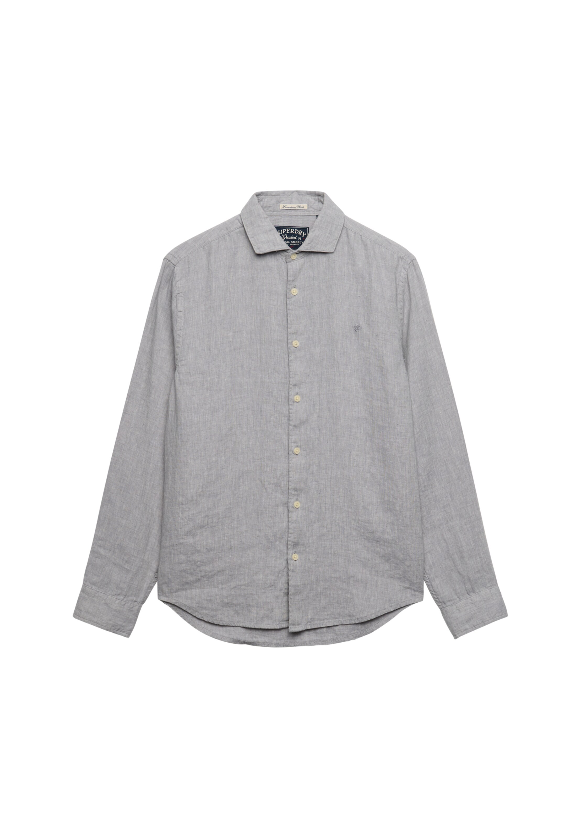 Chemise 'Riviera' Superdry & Co en gris : devant