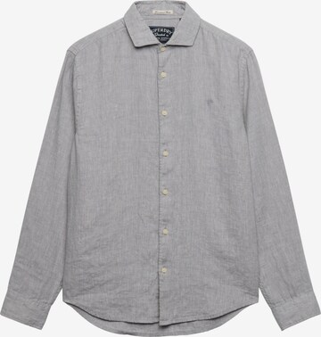 Chemise 'Riviera' Superdry & Co en gris : devant