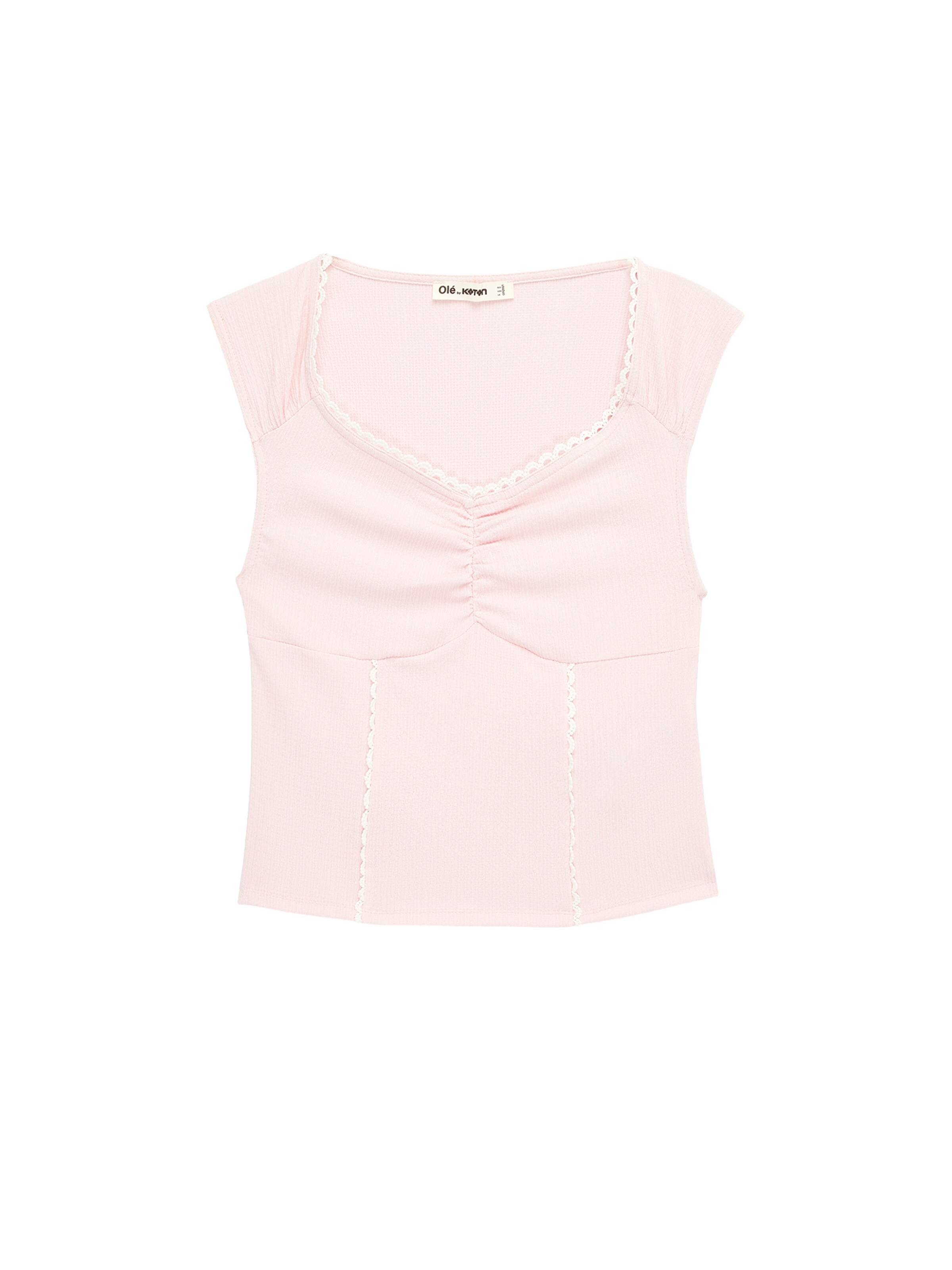 Koton Blouse in L in de kleur Pink, Productweergave