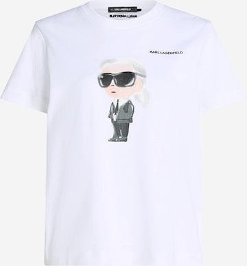 Karl Lagerfeld Футболка в Белый: спереди