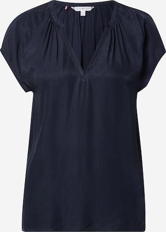 TOMMY HILFIGER Blouse in Blauw: voorkant