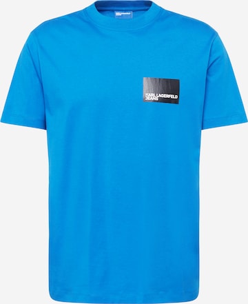 KARL LAGERFELD JEANS T-Shirt in Blau: predná strana