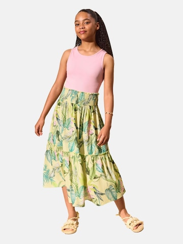 Lipsy Dress in Yellow: front