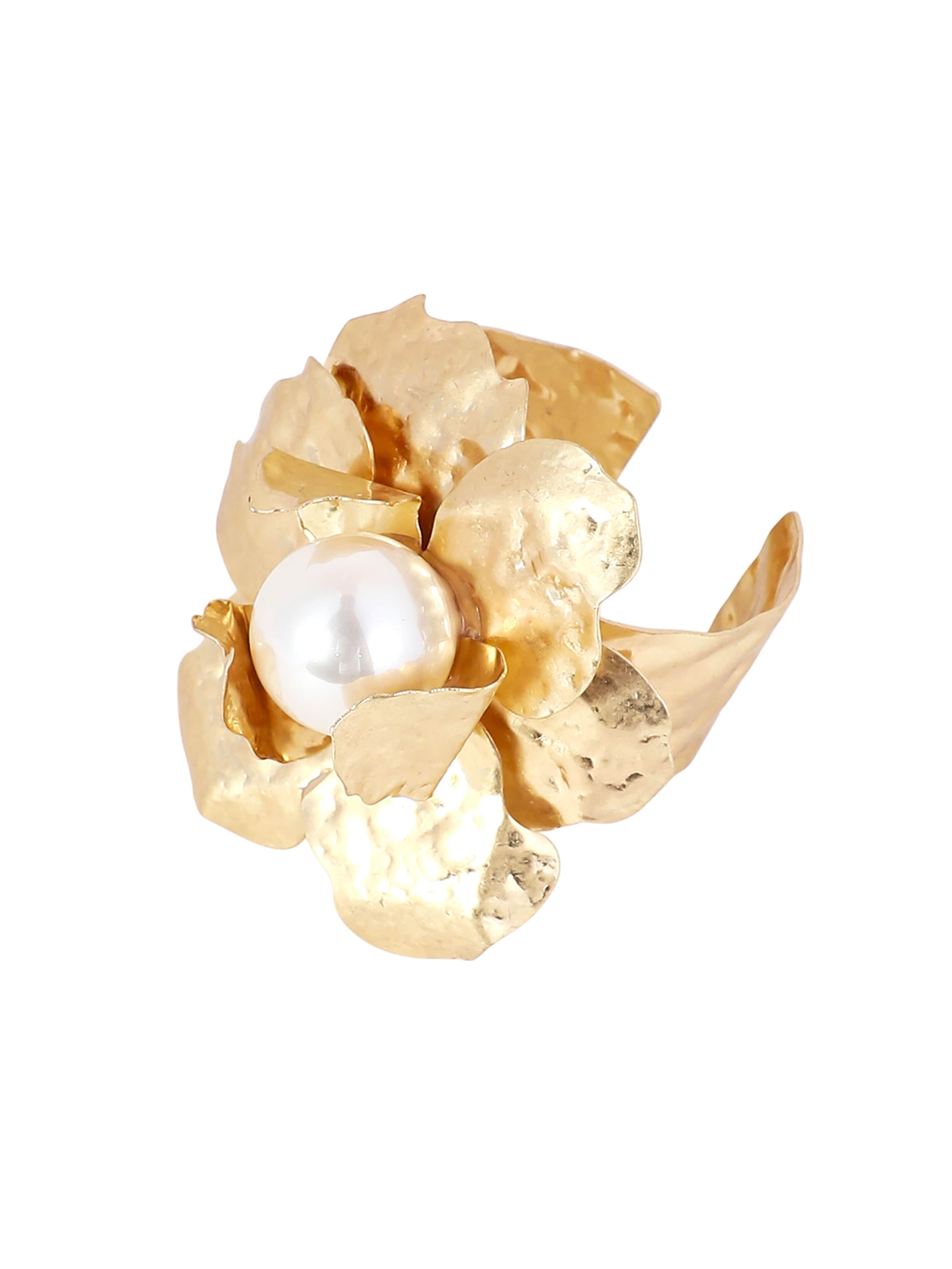 SOHI Náramok 'Poppy' - Zlatá: predná strana