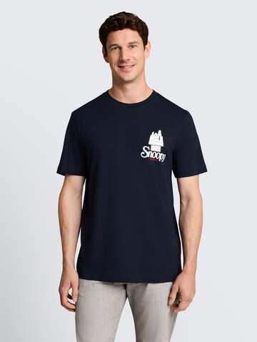 TOM TAILOR Shirt in Blauw: voorkant