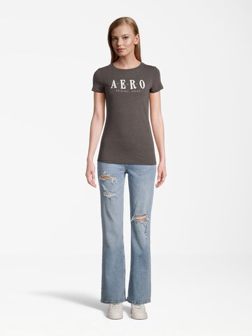 AÉROPOSTALE Shirt 'STARS' in Grey