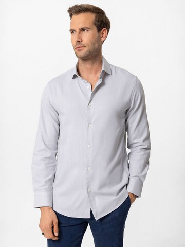 Antioch Regular fit Button Up Shirt in Grey: front