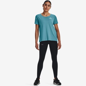 T-shirt fonctionnel UNDER ARMOUR en bleu