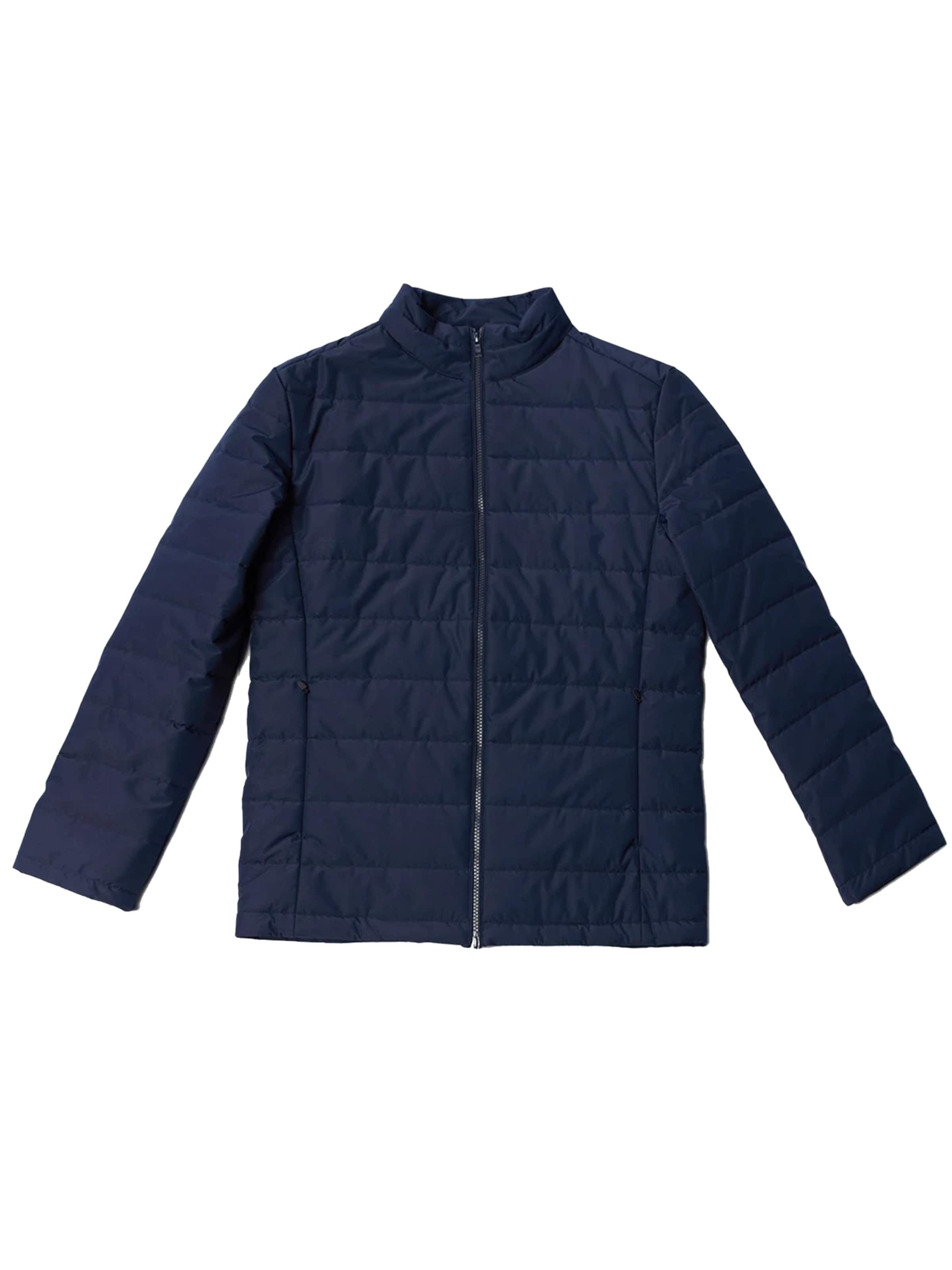 GOBI Cashmere Übergangsjacke 'Men's CashmereTECH Jacket'‌‌‌‌‌‌‌‌‌‌ in Blau: Vorderseite