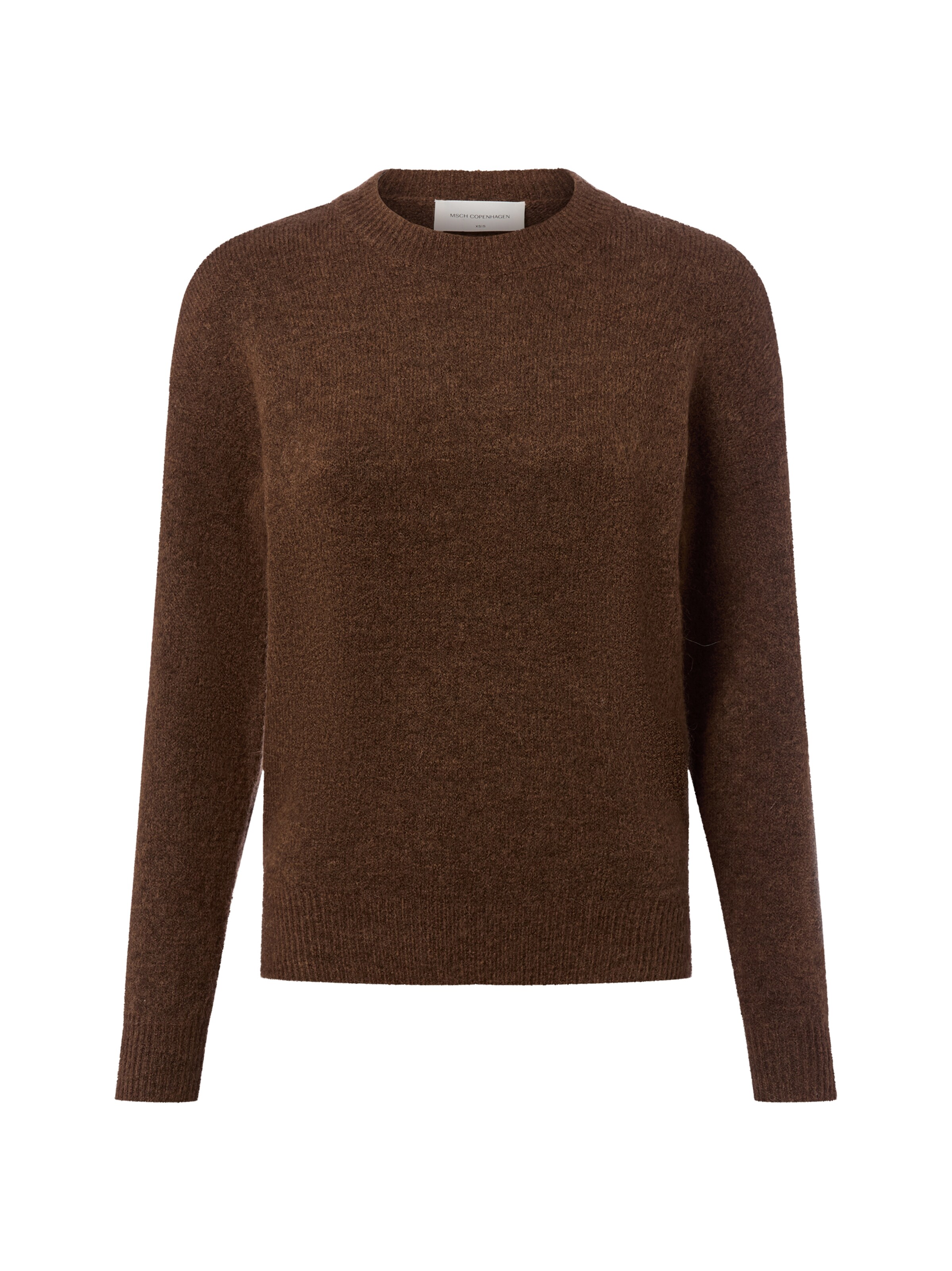 MSCH COPENHAGEN Sweater in Brown: front