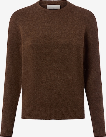 MSCH COPENHAGEN Sweater in Brown: front