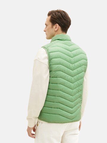 Gilet TOM TAILOR en vert