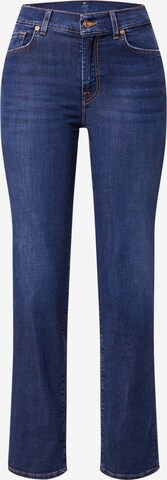 7 for all mankind - regular Vaquero en azul: frente