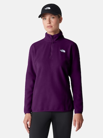 Pullover sportivo 'Glacier' di THE NORTH FACE in rosso: frontale