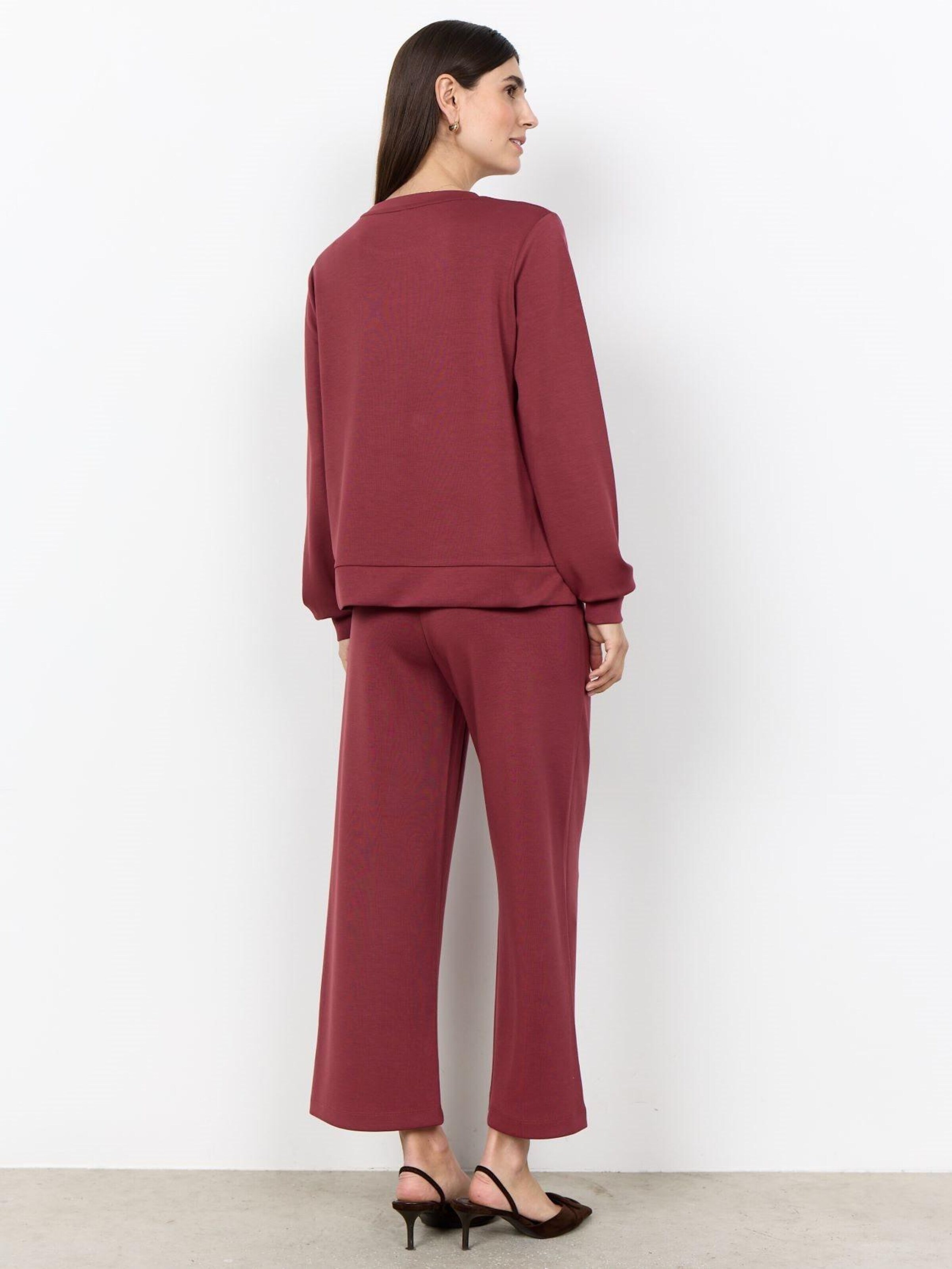 Soyaconcept Sweater 'SC-Banu 317 Oxbloodred sweater' in Red