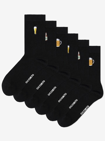 Occulto Socks 'Juno' in Yellow