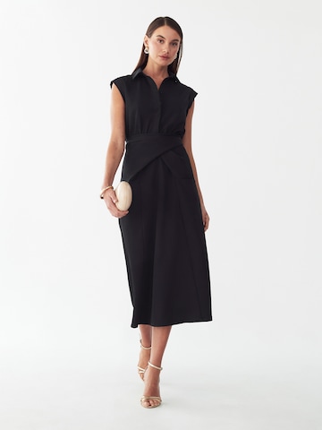 Willa - Vestidos camiseiros 'Vaeda' em preto
