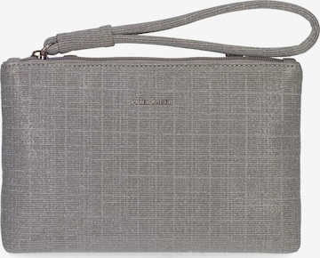 PETER KAISER Clutch in Grau: Vorderseite