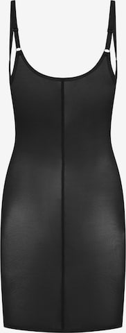 Robe gainante 'Powermesh Open Bust Dress' Bye Bra en noir : devant
