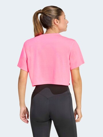 ADIDAS PERFORMANCE Λειτουργικό μπλουζάκι 'TE MIN' σε ροζ