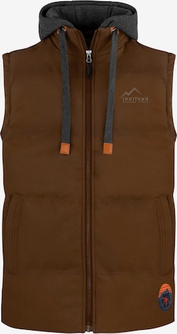 normani Sports Vest 'Talmine' in Brown: front