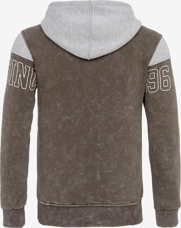 CIPO & BAXX Kapuzensweatshirt in Grau